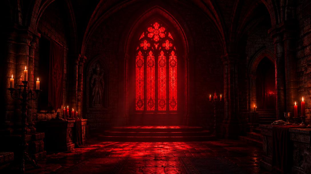 Vlad the Vampire room artwork